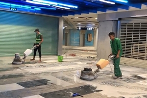 Quy trình đánh bóng sàn đá tại Hồ Chí Minh
