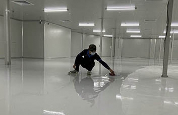 Thi công sơn epoxy cho sàn nhà xưởng