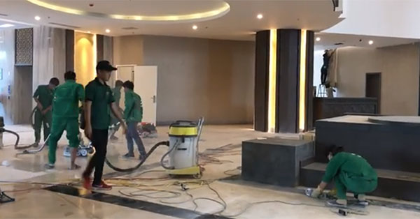 Dịch vụ đánh bóng sàn đá ở Hồ Chí Minh cho công trình sạch đẹp sau xây dựng