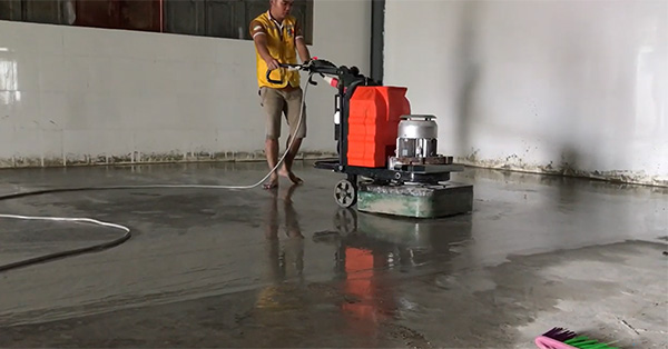 Thi công mài sàn bê tông cho khách hàng tại Hồ Chí Minh