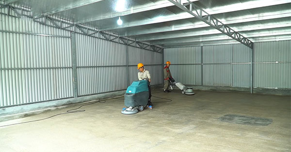 Mài nền xi măng tại Hồ Chí Minh cho nhà xưởng uy tín, chuyên nghiệp